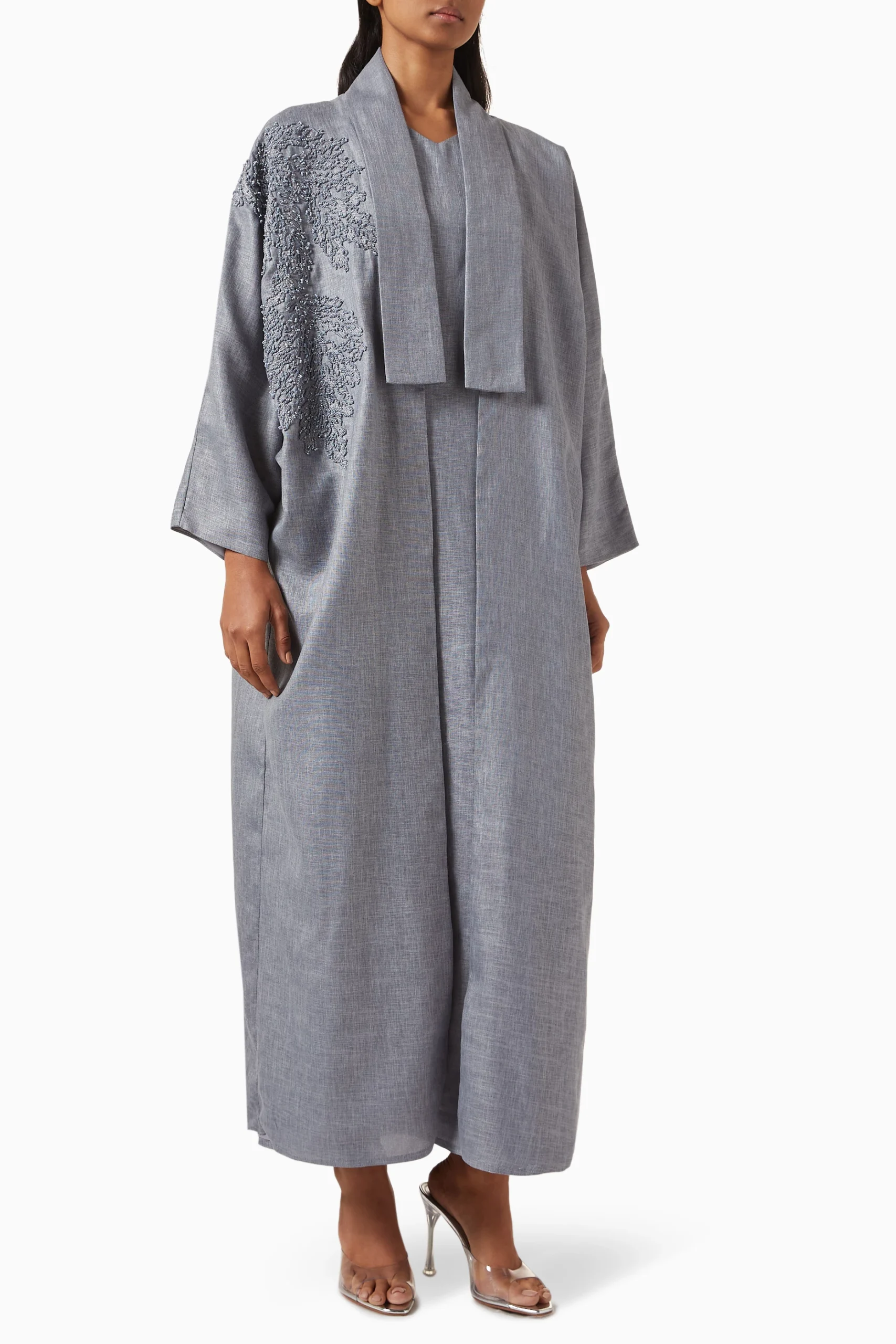 عباية بقصة فضفاضة - الصورة 4