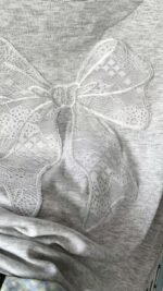 ⁦بجاما قطن ناعم ثلاث قطع مع حمالات صدر خامة ممتازة⁩ - الصورة ⁦8⁩