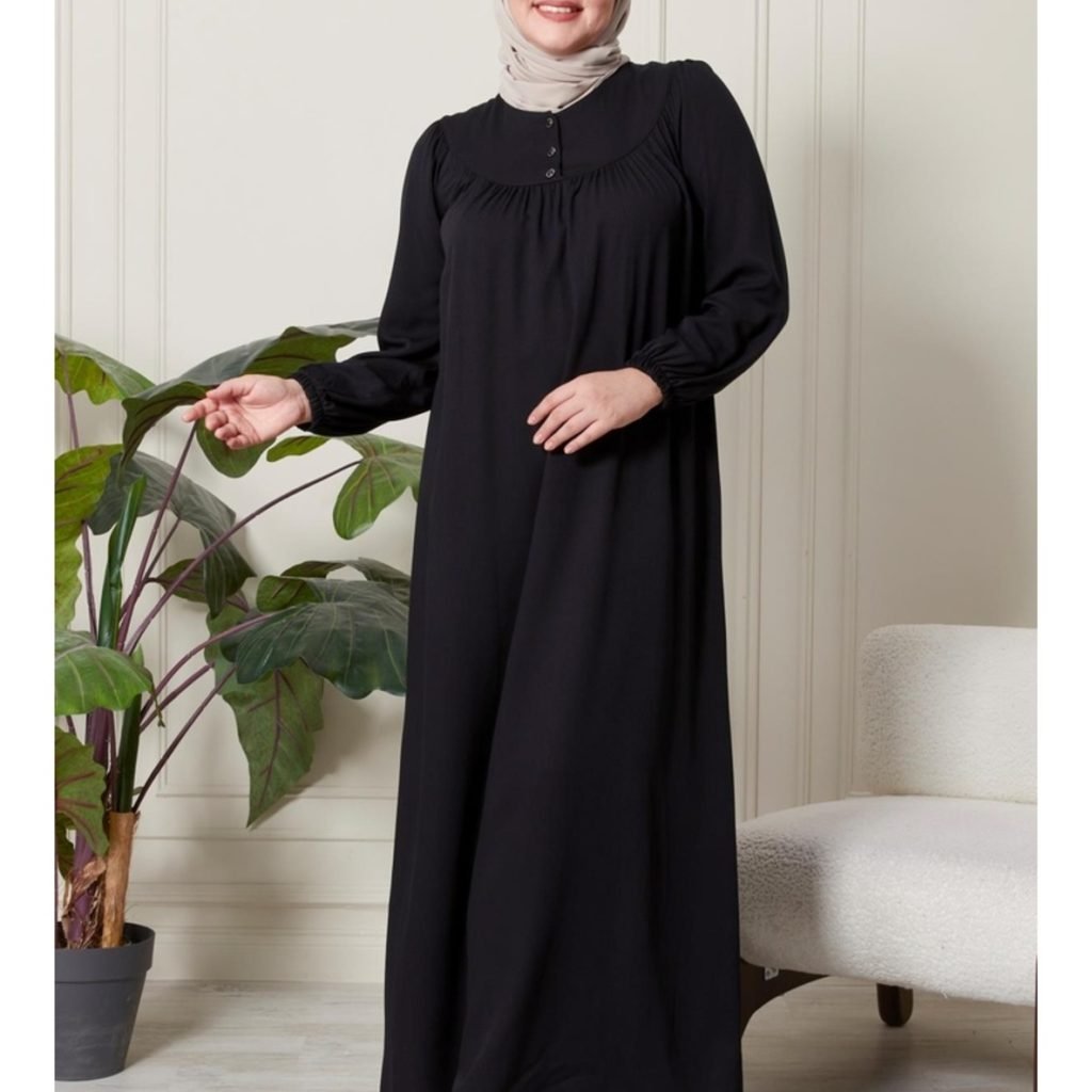 z-kadin-hakim-yaka-buyuk-beden-elbise-tesettur-viskon-kumas-pileli-ve-piliseli-elbise-siyah-9043563-9043563-2
